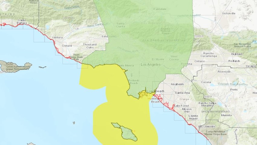 West coast tsunami los angeles