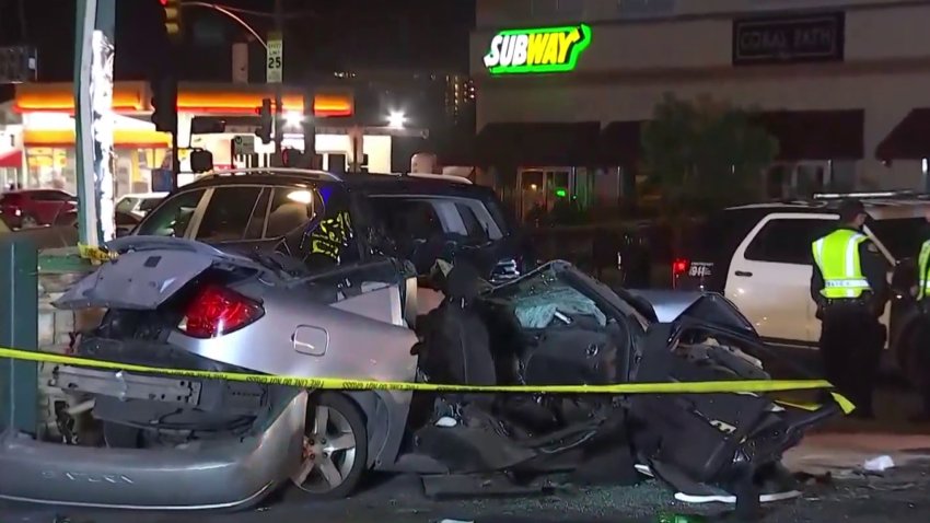 2 Killed and Several Injured in North Hollywood Crash