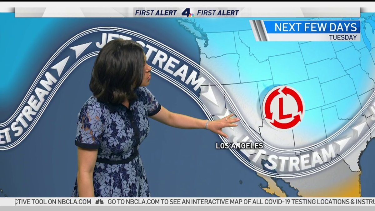 First Alert Forecast: Temperatures in the 70s – NBC Los Angeles