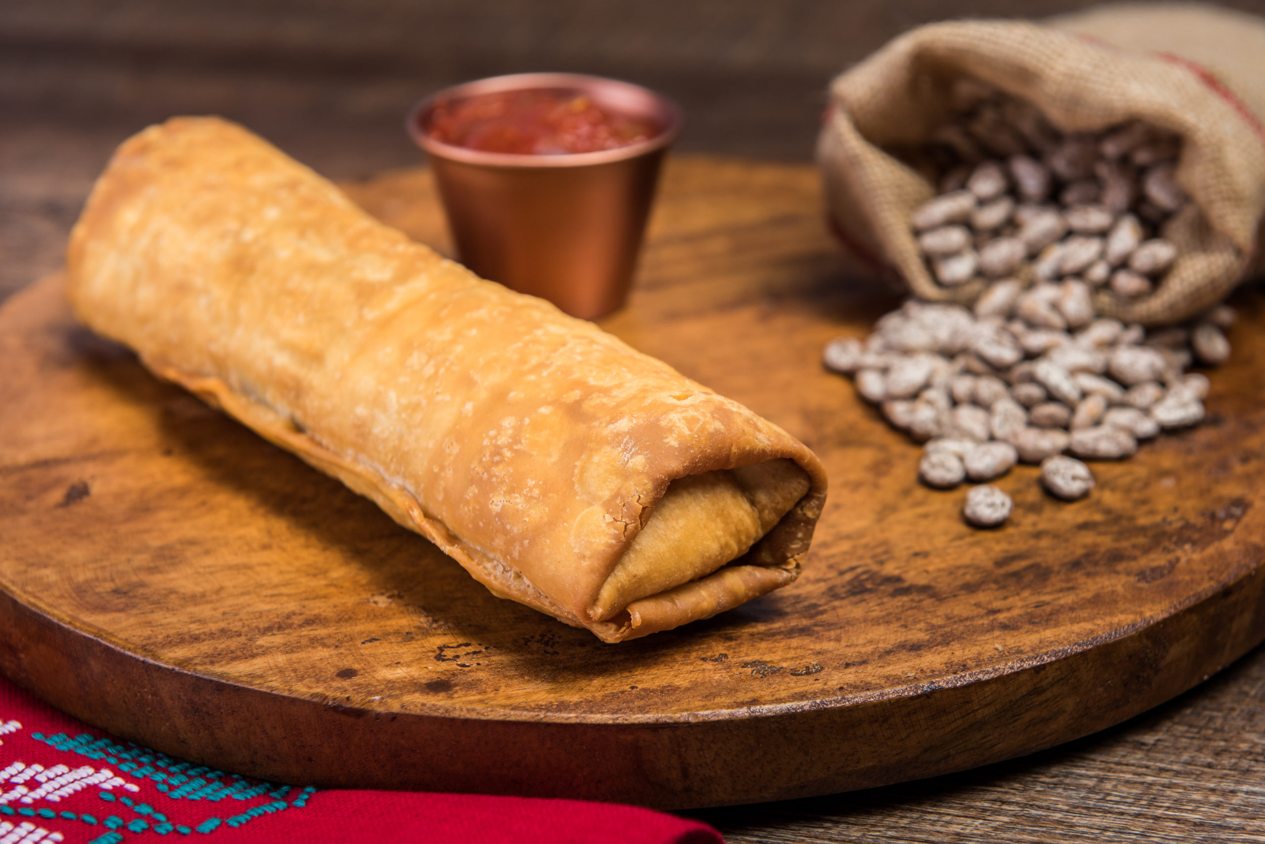 Chimichangas will be a yummy choice at various vending carts. (David Nguyen/Disneyland Resort)