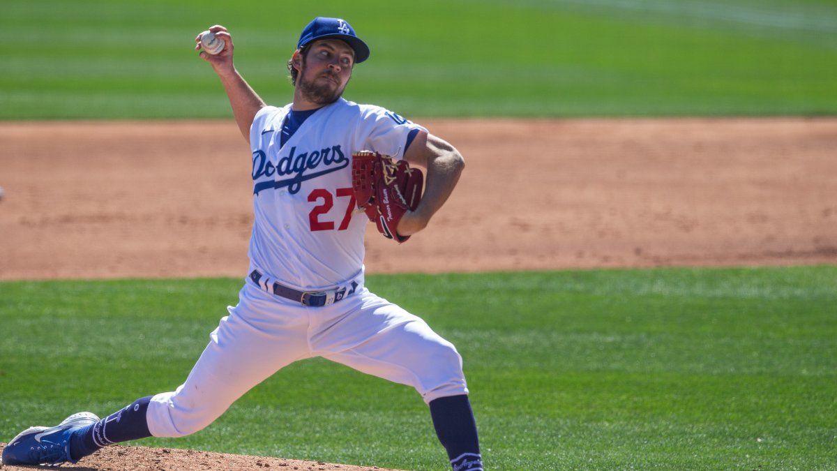 Dodgers Trevor Bauer Looks Sharp In Debut Nbc Los Angeles