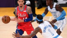 Philadelphia 76ers v Los Angeles Lakers