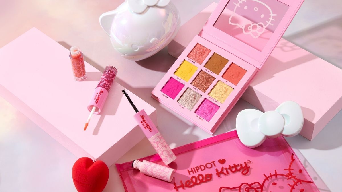 Hello kitty sinsay 💖💖#hellokitty #hellokittycollector #makeup