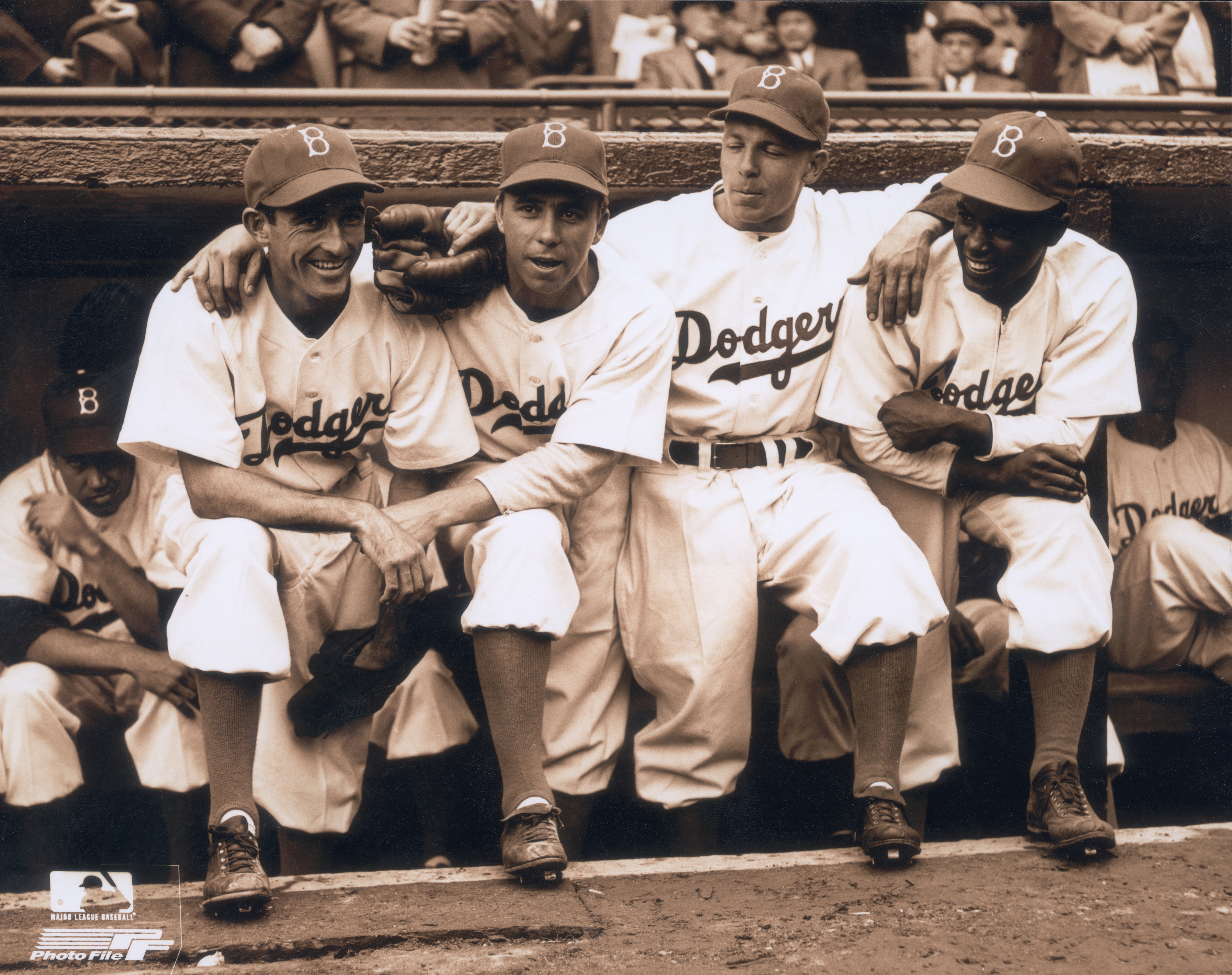 Los Angeles Dodgers Jackie Robinson Clayton Kershaw Tommy lasorda