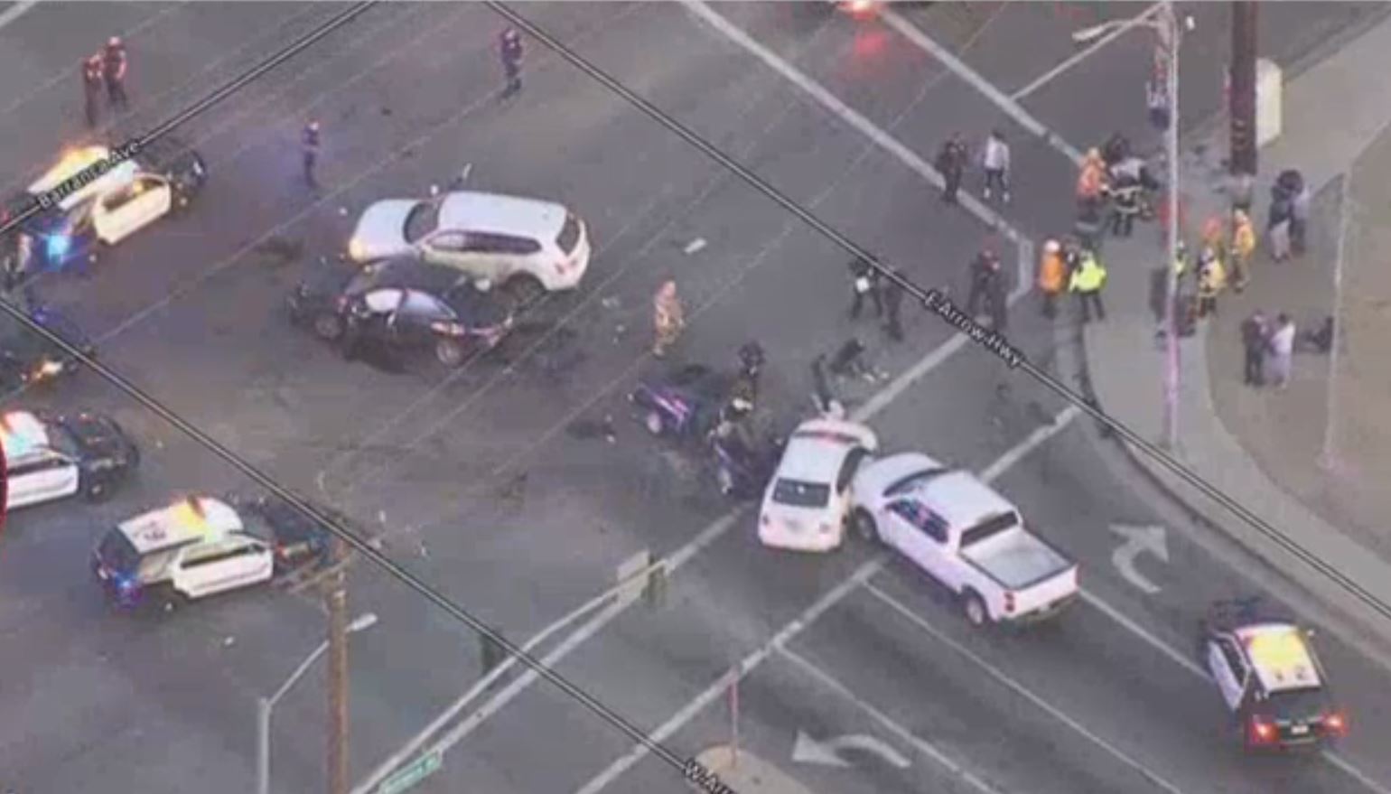 Police Chase Ends In Crash In Glendora – NBC Los Angeles