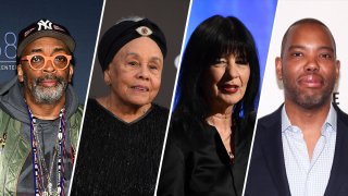 From left: director Spike Lee, artist Betye Saar, poet laureate joy Harjo and author Ta-Nehisi Coates. The four will be among a handful of this year's 33 members of the American Academy of Arts and Letters.