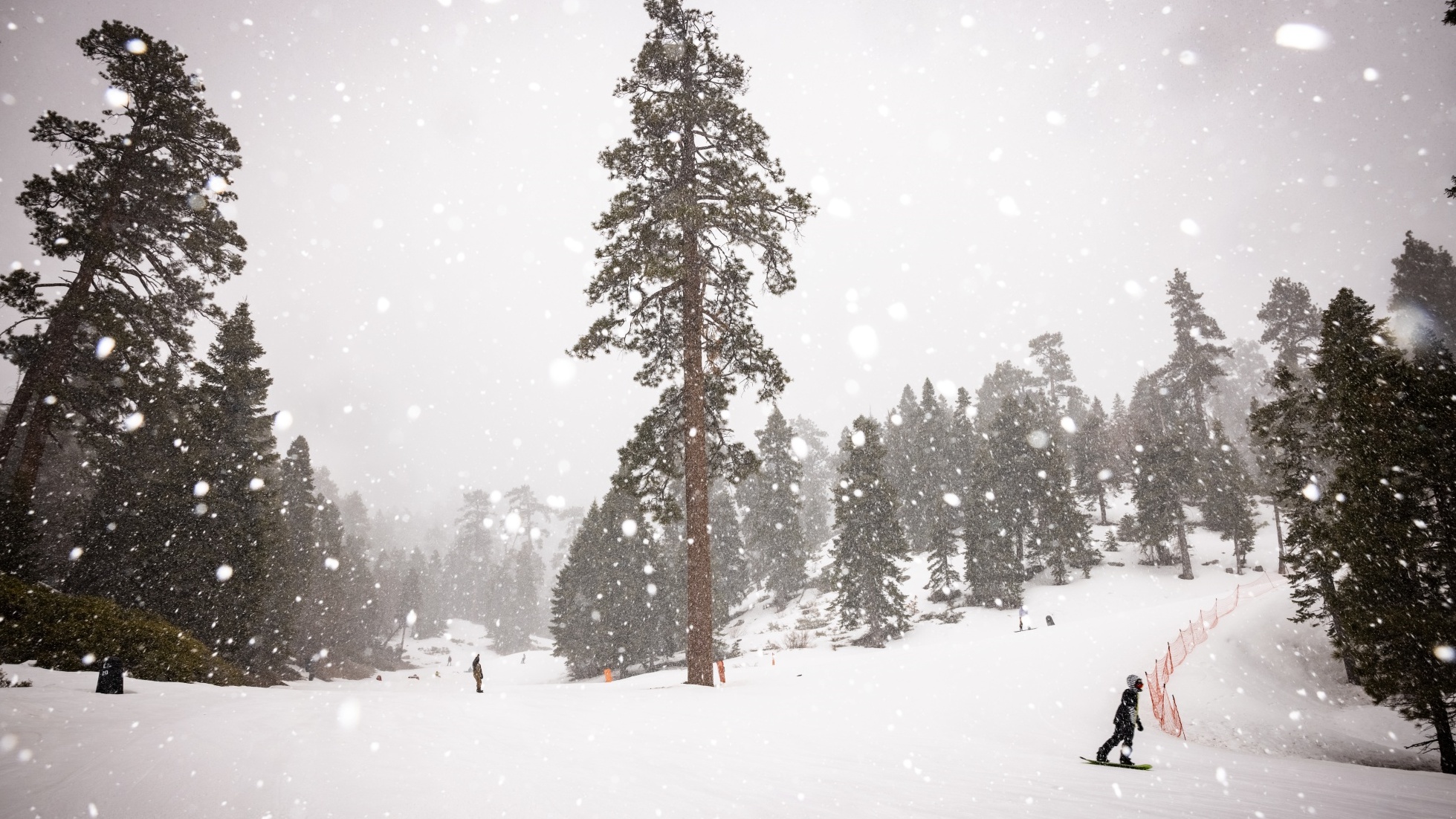 Big Bear’s Under a Fresh Layer of Snow NBC Los Angeles