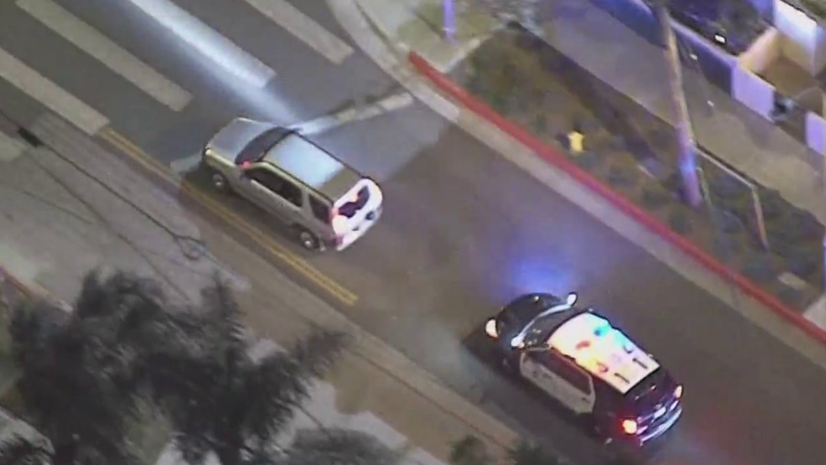 Passenger Jumps Out of Moving Car in Hollywood Pursuit NBC Los Angeles