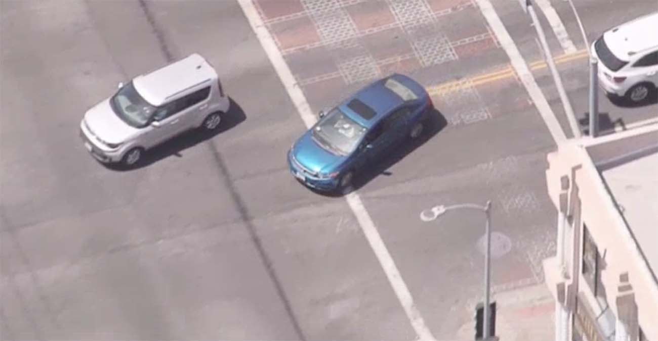 Police Chase Driver In Hollywood – NBC Los Angeles