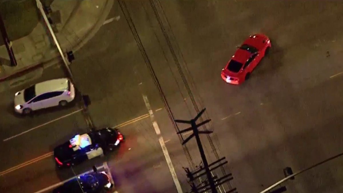 Man Arrested After High Speed Pursuit In Santa Ana For Assault On