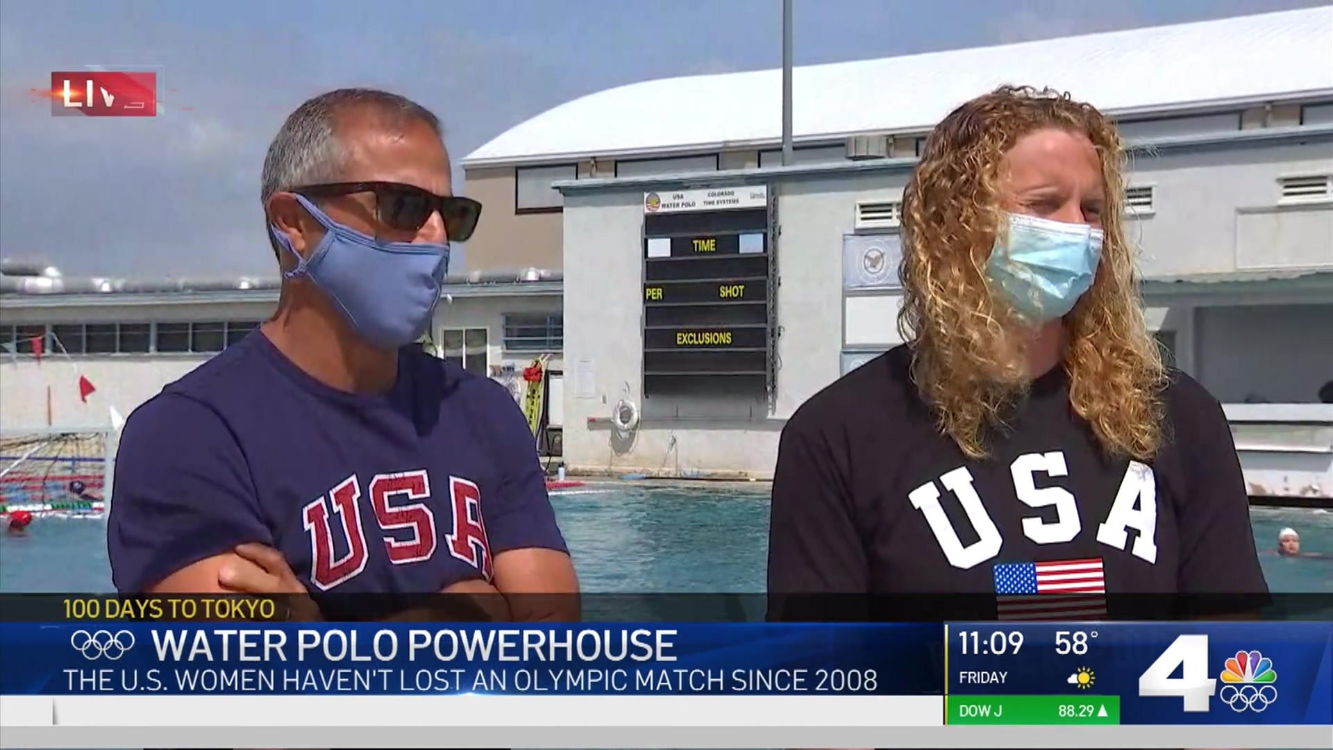 Live With the US Womens Water Polo Team