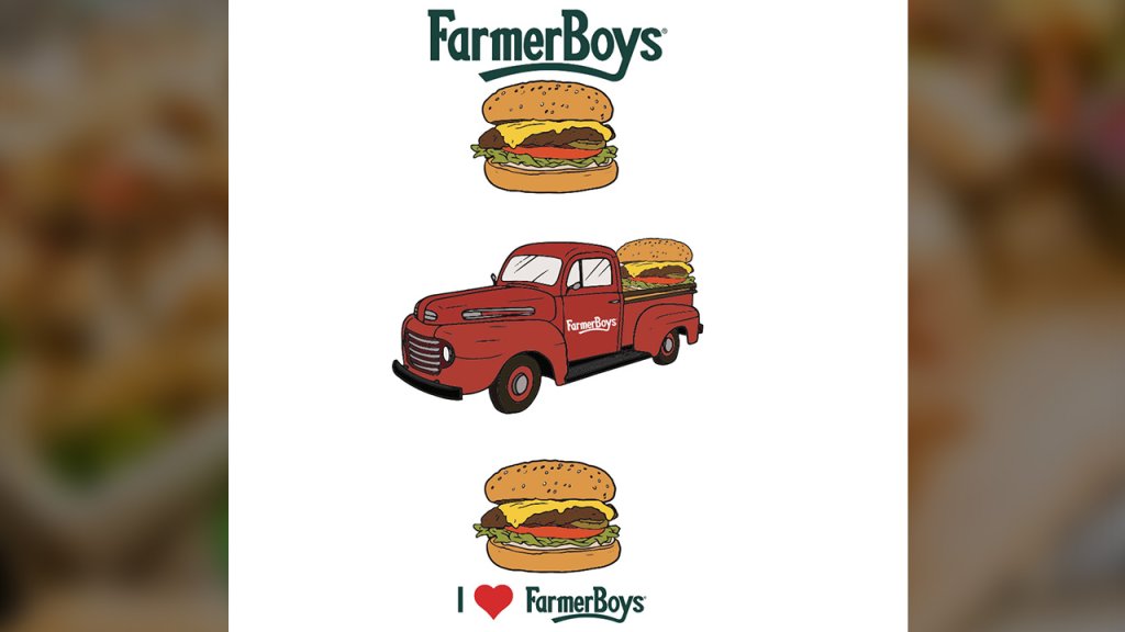 Farmer Boys餐厅庆祝40周年，免费提供汉堡和纹身