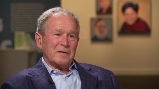 Former President George W. Bush recently talked with NBC 5 and revealed that he had a since of releif after getting the COVID-19 vaccine, calling it "liberating."