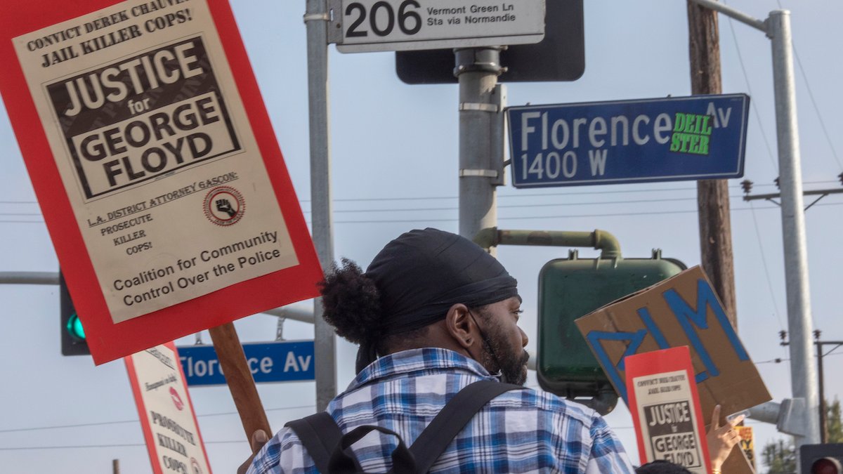 Chauvin Verdict Leads to Celebration at Site of LA Riots NBC Los Angeles