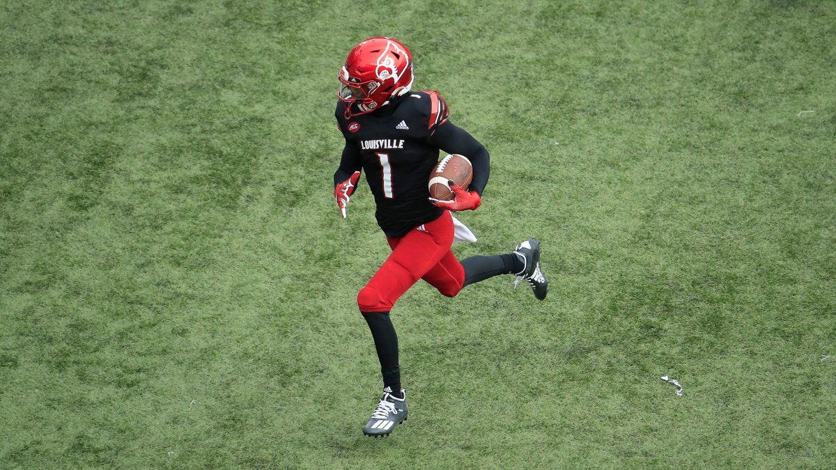 LA Rams Add Speed With Diminutive Louisville WR Tutu Atwell – NBC