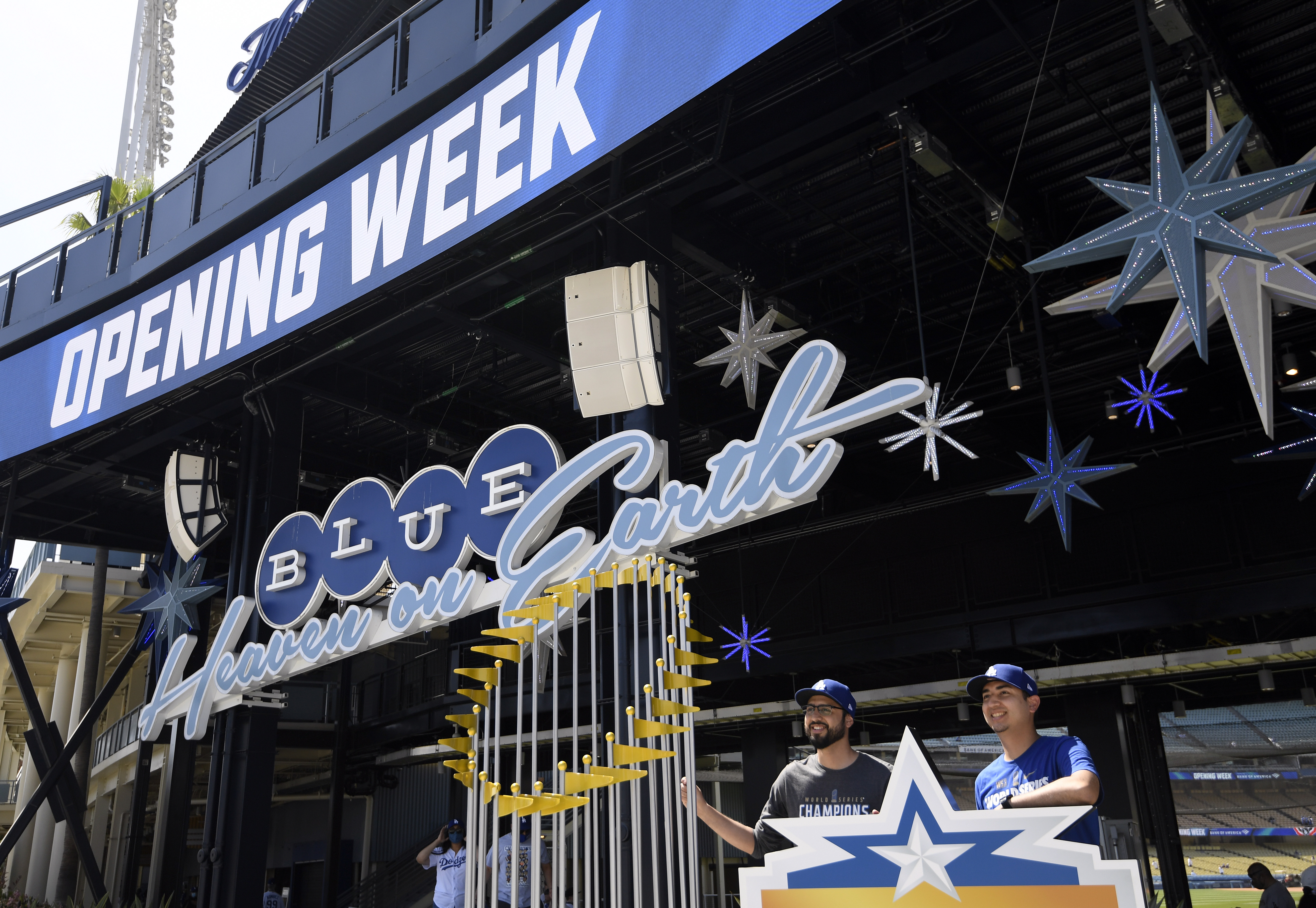 Dodger Stadium Opening Day The Best Images From The Dodgers Home