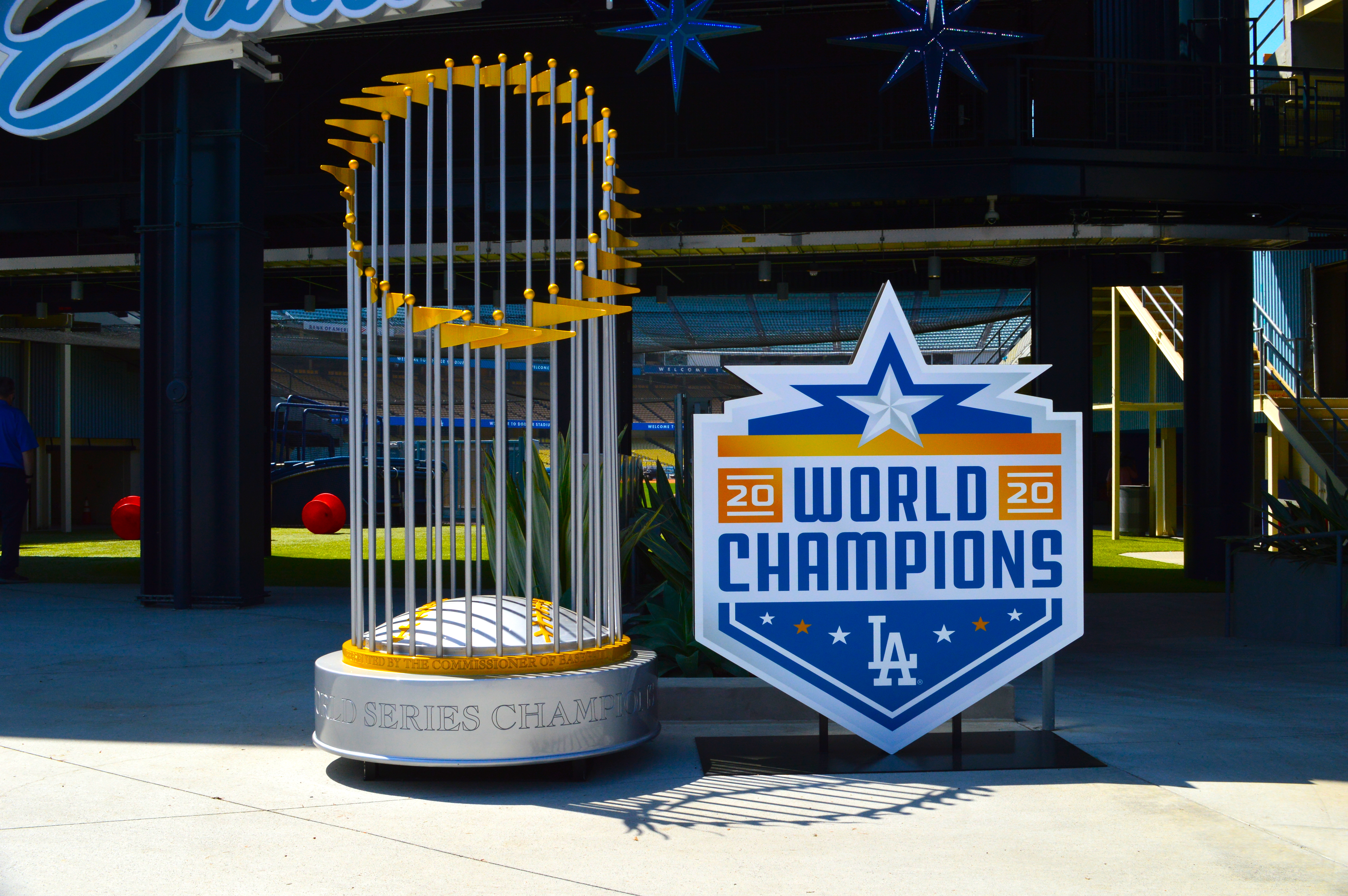 Photos Dodgers New Centerfield Renovations NBC Los Angeles