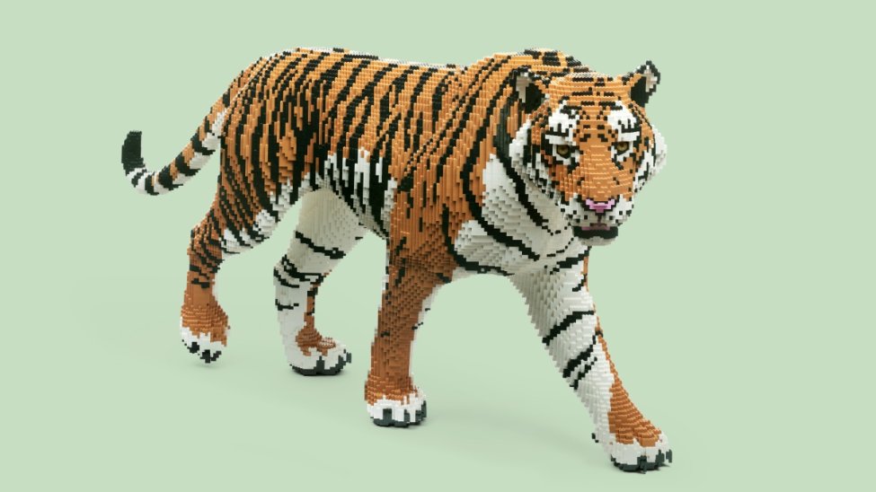 New Animal Sculptures Debut at ‘The Art of the Brick