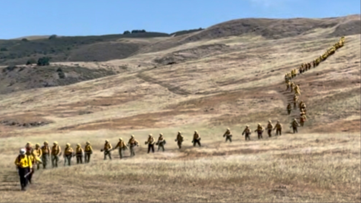 Cal Fire Training National Guard Soldiers To Fight Wildfires Nbc Los