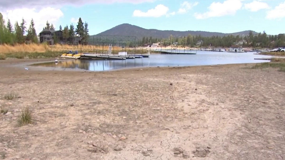 Drought Takes Tool on Big Bear Lake NBC Los Angeles