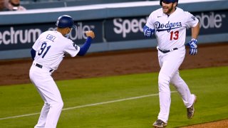 Miami Marlins v Los Angeles Dodgers