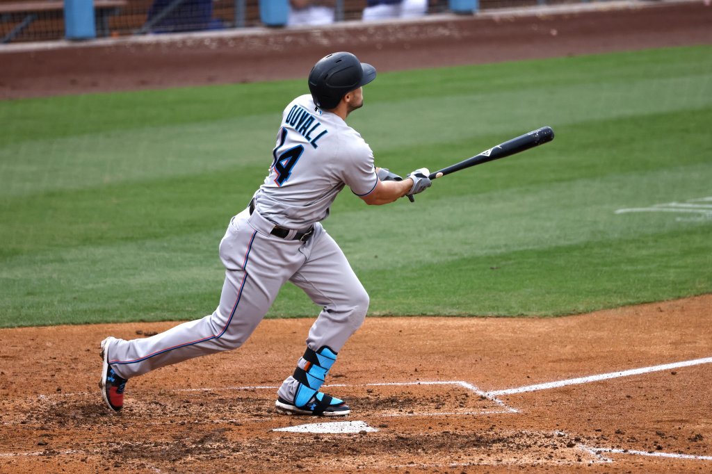 Miami Marlins v Los Angeles Dodgers