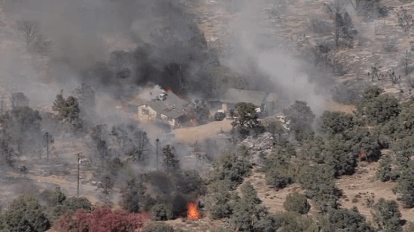 Pine Fire Near Palmdale Scorches 442 Acres, 79% Contained – NBC Los Angeles