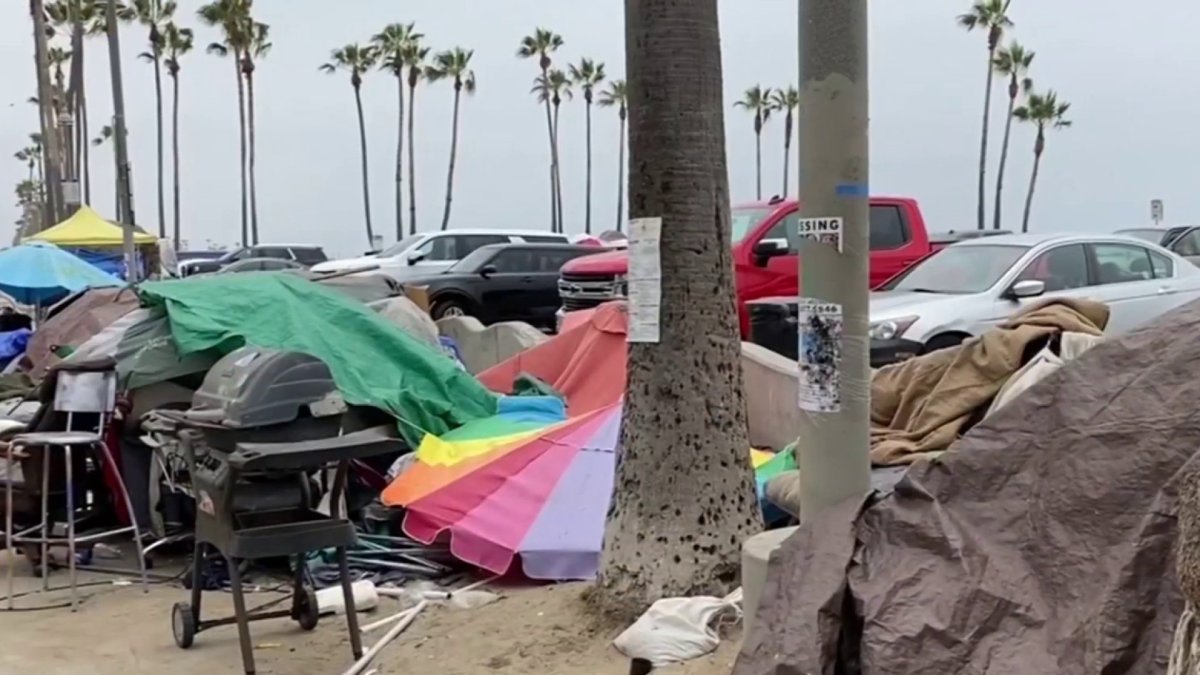 Venice Beach Homelessness Crisis and Political Battle Continue NBC