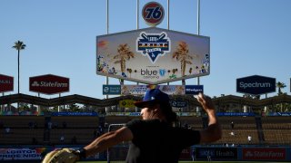 Texas Rangers v Los Angeles Dodgers