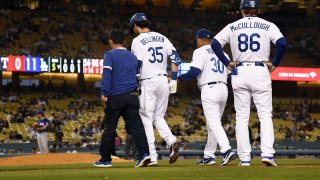 Texas Rangers v Los Angeles Dodgers