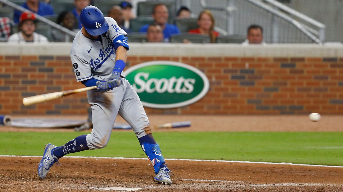 Los Angeles Dodgers Chris Taylor Game-Used Home Jersey - 8/20/19