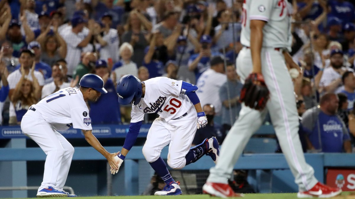 Fans flock to Dodger Stadium's stores for World Series merchandise