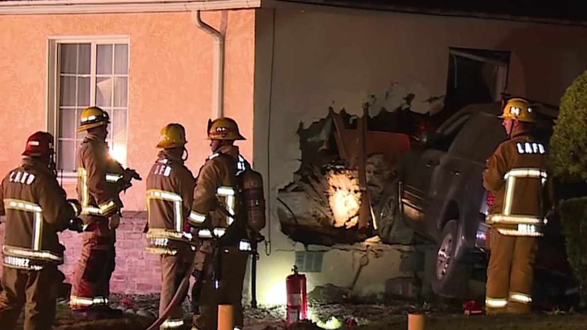 Woman Killed When SUV Crashes Into Her House NBC Los Angeles