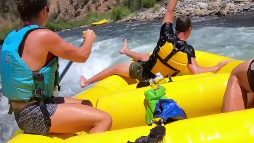 Ross Goes Whitewater Rafting