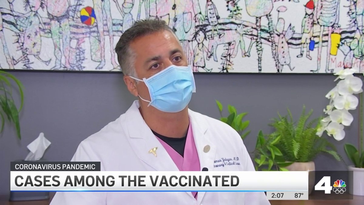 What to Know About Cases Among the COVID Vaccinated NBC Los Angeles