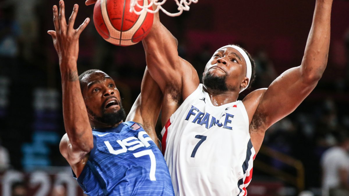 US Men’s Basketball Team’s Leads France After First Quarter NBC Los