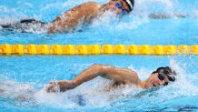 Robert Finke of Team United States competes in -r on day nine of the Tokyo 2020 Olympic Games at Tokyo Aquatics Centre on August 1, 2021, in Tokyo, Japan.