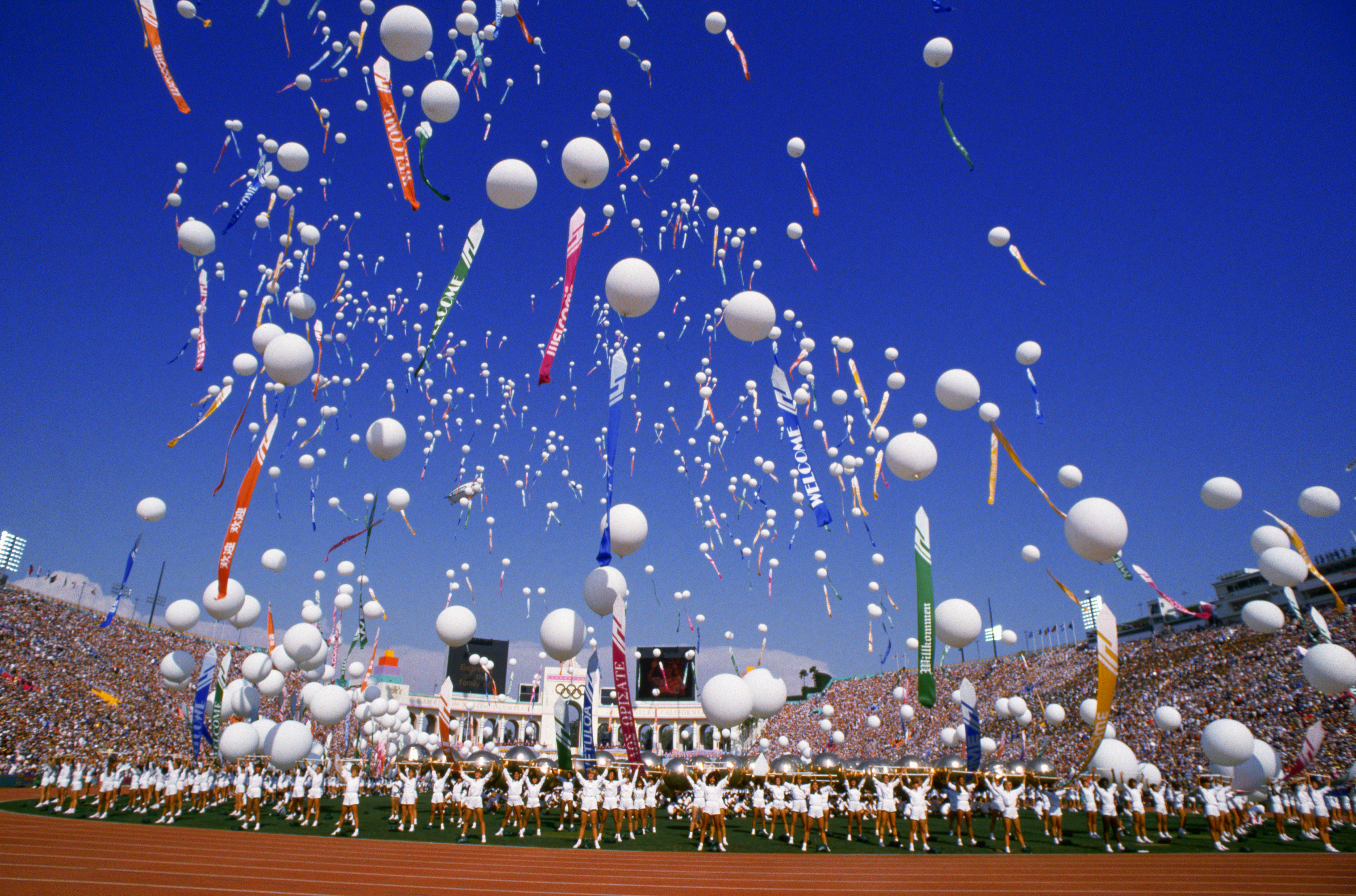 See Photos From the 1984 Olympics Opening Ceremony NBC Los Angeles