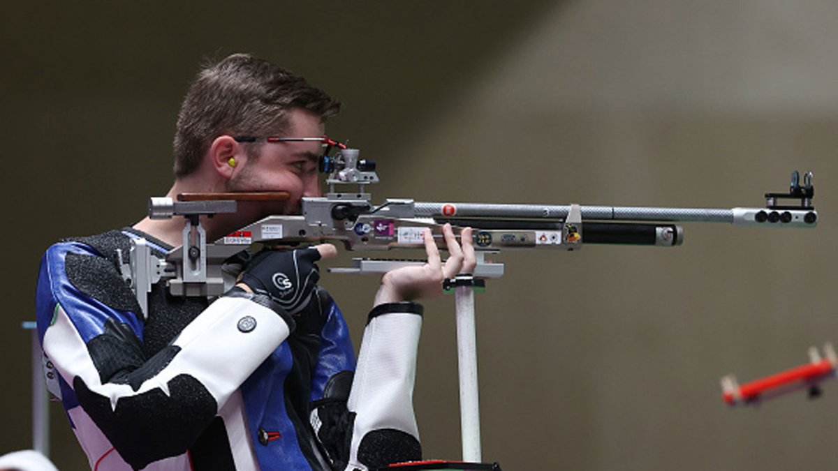 Team USA’s William Shaner wins Gold Medal in Men’s 10m Air Rifle – NBC ...