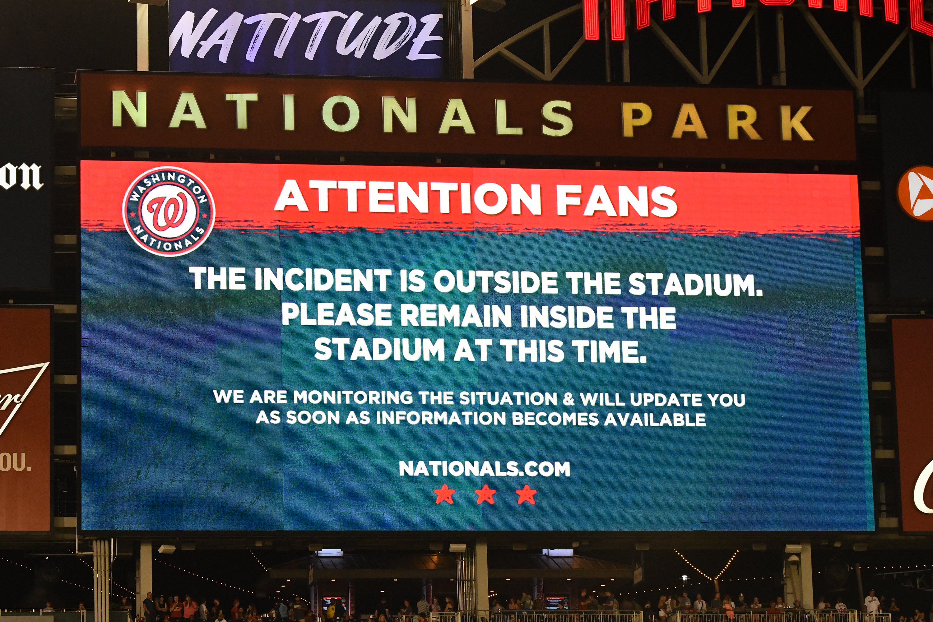 Four Shot Outside Nationals Park During Game Against Padres - Vimarsana News