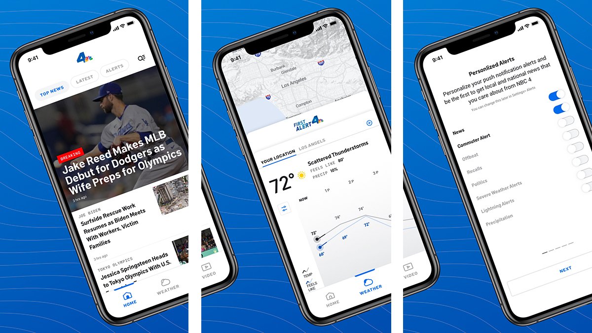 NBCLA’s Local News and Weather App Just Got an Upgrade – NBC Los Angeles