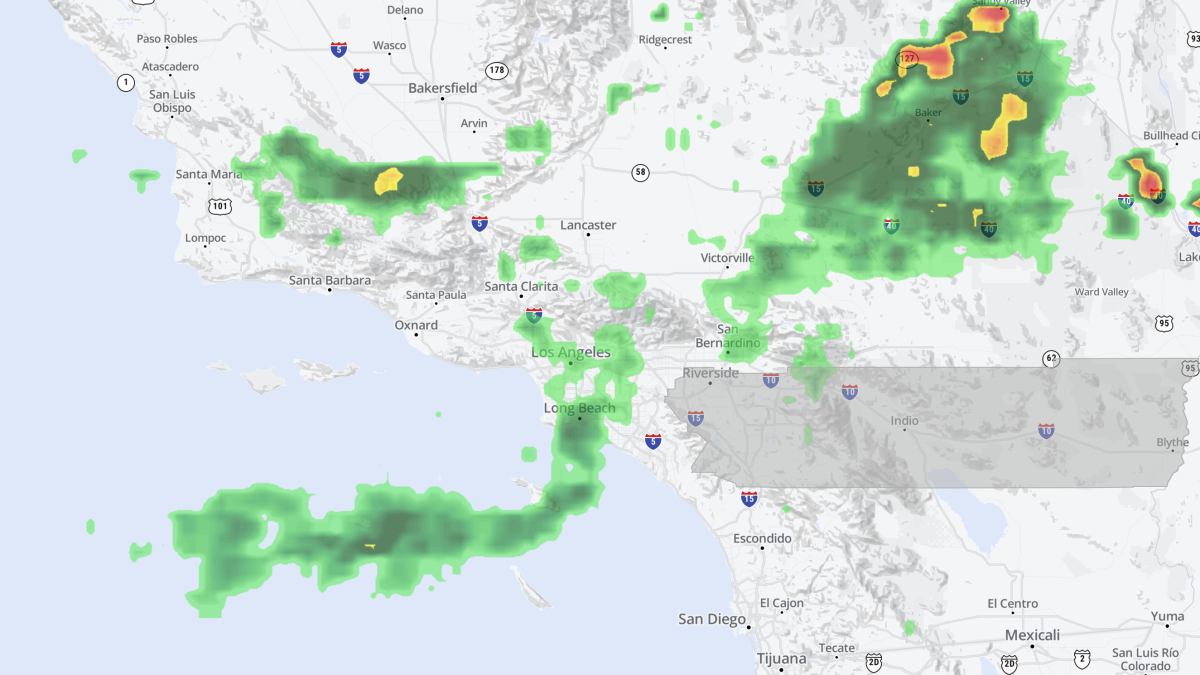 Rare Summer Storm Soaks Socal Nbc Los Angeles