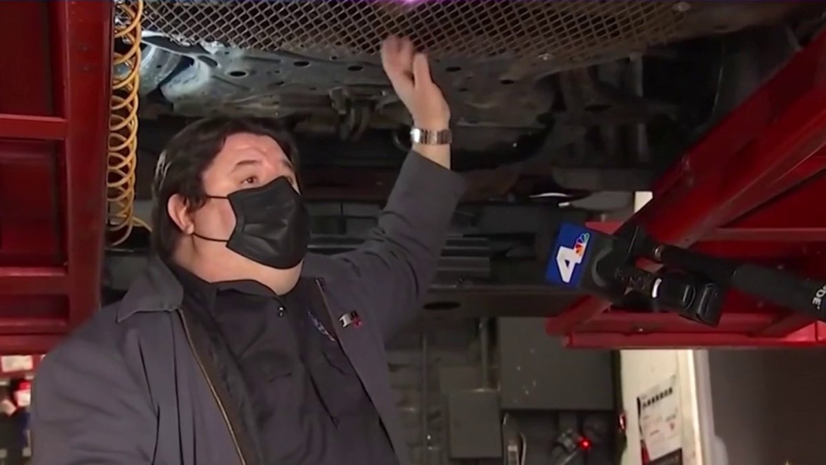 Catalytic Converter Thefts on the Rise NBC Los Angeles