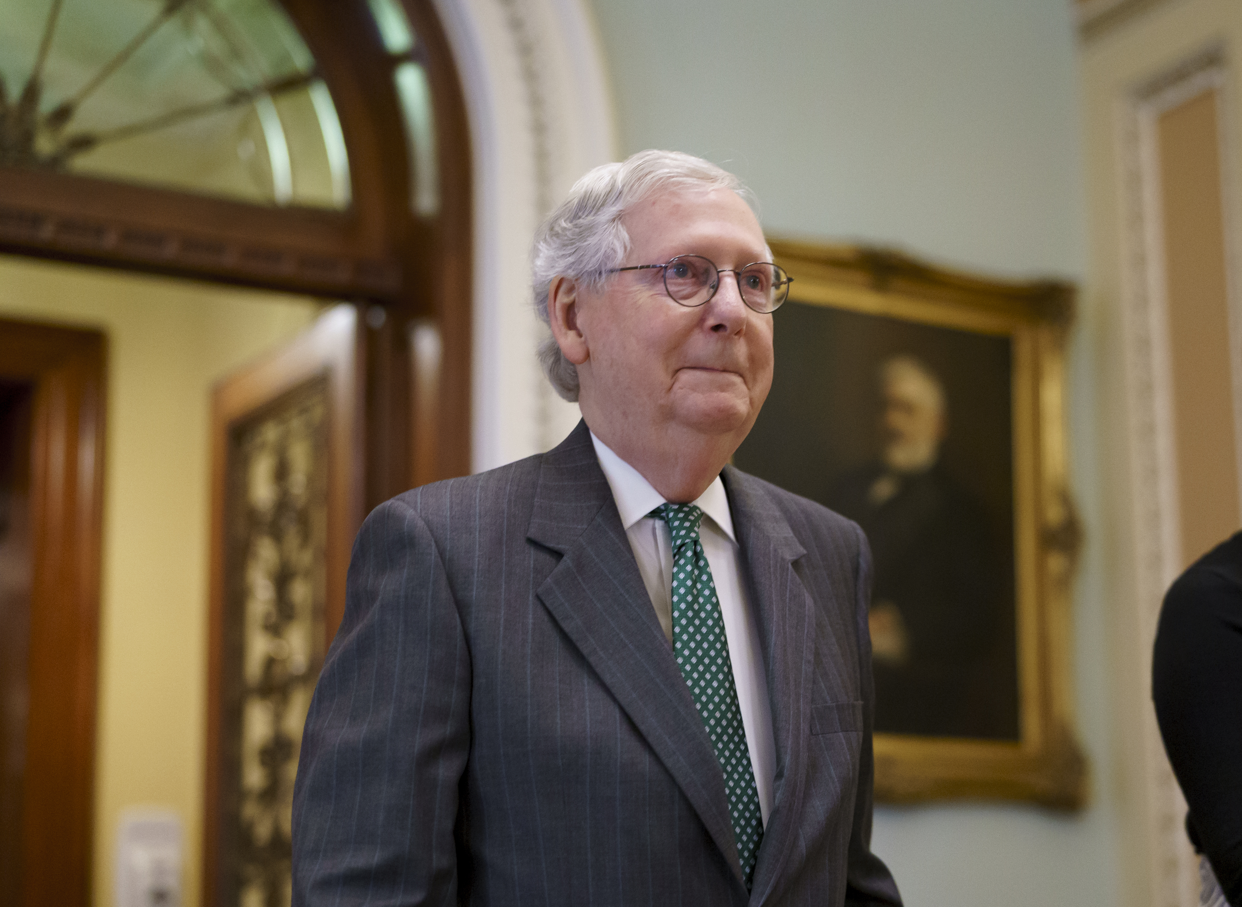 Mitch McConnell Hospitalized After Fall at DC Hotel