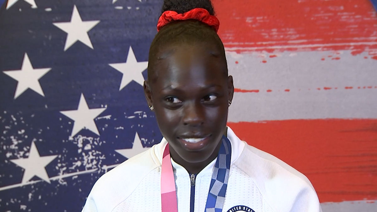 Athing Mu Explains Why New Jersey is Better Than New York NBC Los Angeles