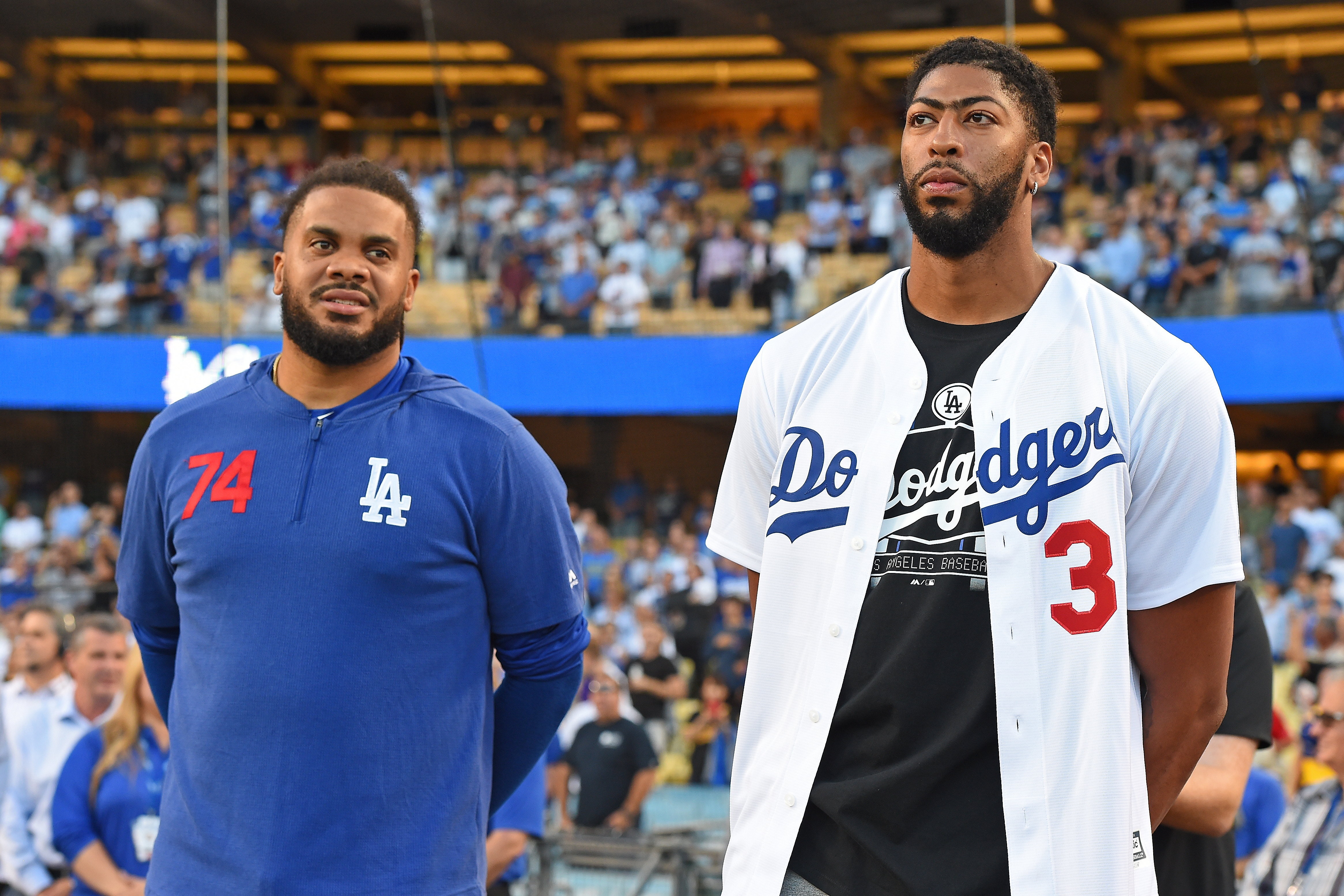 dodgers and lakers jersey