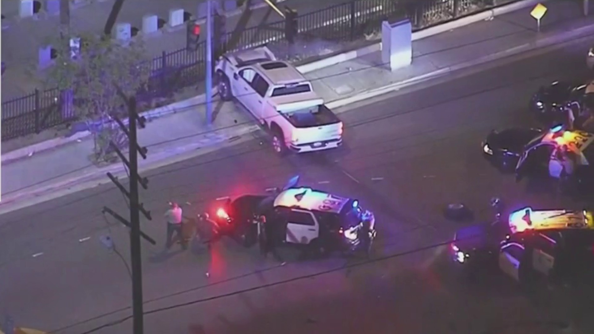 High-Speed Pursuit Ends With Driver Surrendering After Dramatic Crash ...