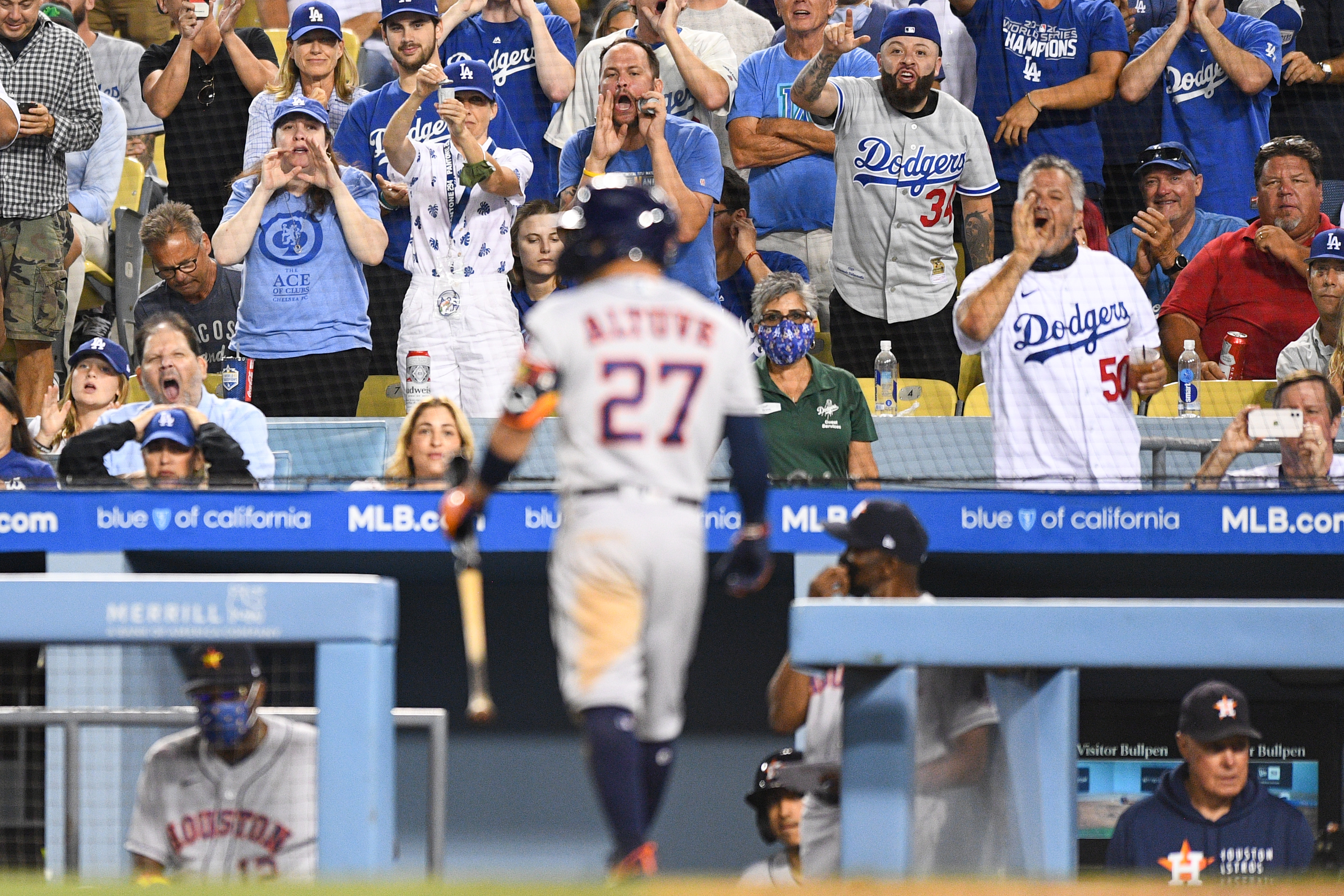 Dodgers balk all over the Astros to complete comeback win – Orange