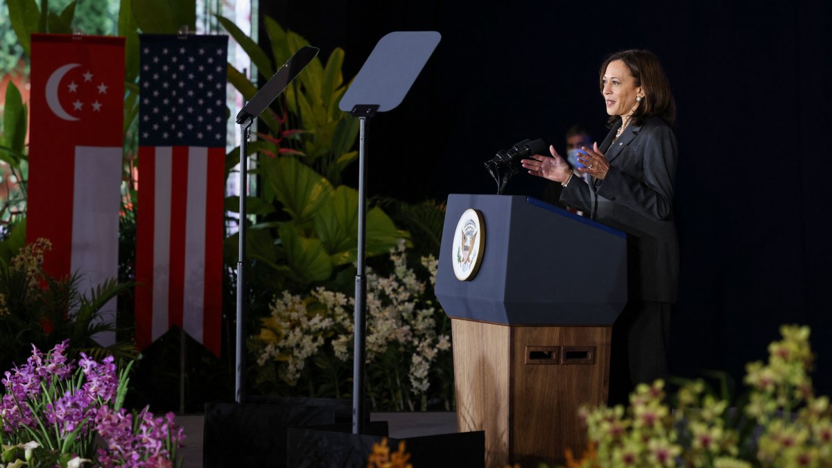 Harris Rebukes China in Speech on Indo-Pacific – NBC Los Angeles Harris Rebukes China in Speech on Indo-Pacific – NBC Los Angeles