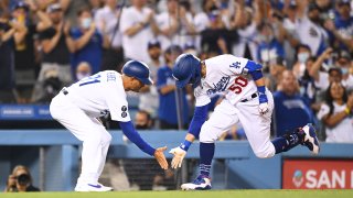 MLB: AUG 31 Braves at Dodgers